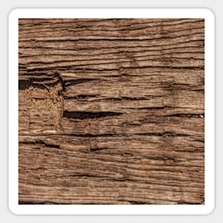 Rustic Country Barn Grain Wood Texture Sticker